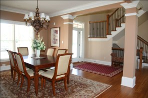 Dining Room of Custom Luxury Home by Madison Custom Homes Inc. - Central Indiana
