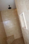 Master Bathroom, Walk-In Shower, Rain-Shower Head, Granite Tile / Bench, Custom Luxury Homes, Indianapolis, Indiana, Madison Custom Homes Inc.