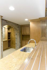 Basement Design Detail of Custom Luxury Home by Madison Custom Homes Inc. - Central Indiana