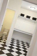 Transition Mud Room of Custom Luxury Home by Madison Custom Homes Inc. - Central Indiana