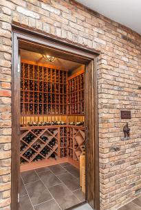 Wine Cellar of Custom Luxury Home by Madison Custom Homes Inc. - Central Indiana
