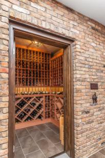 Wine Cellar of Custom Luxury Home by Madison Custom Homes Inc. - Central Indiana